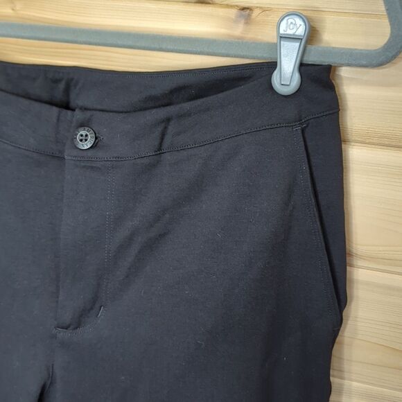 American Giant Pants Womens 8 Black Skinny Leg - Picture 2 of 10